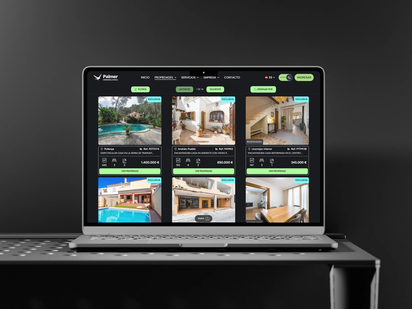 Palmer Inmobiliaria - Screenshot 3